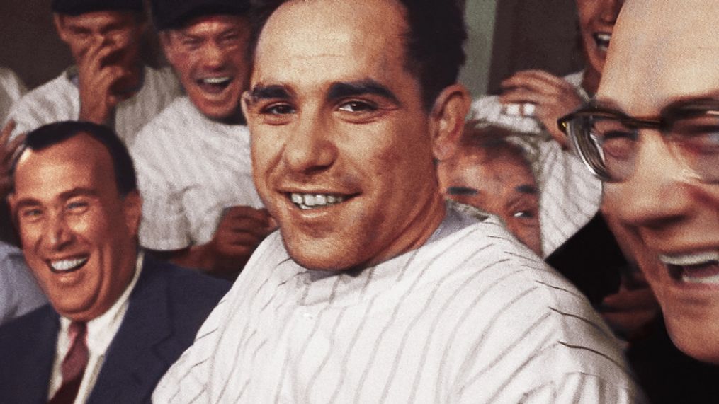 {p}Yogi Berra smiling. (Photo credit: Getty. Courtesy of Sony Pictures Classics){/p}