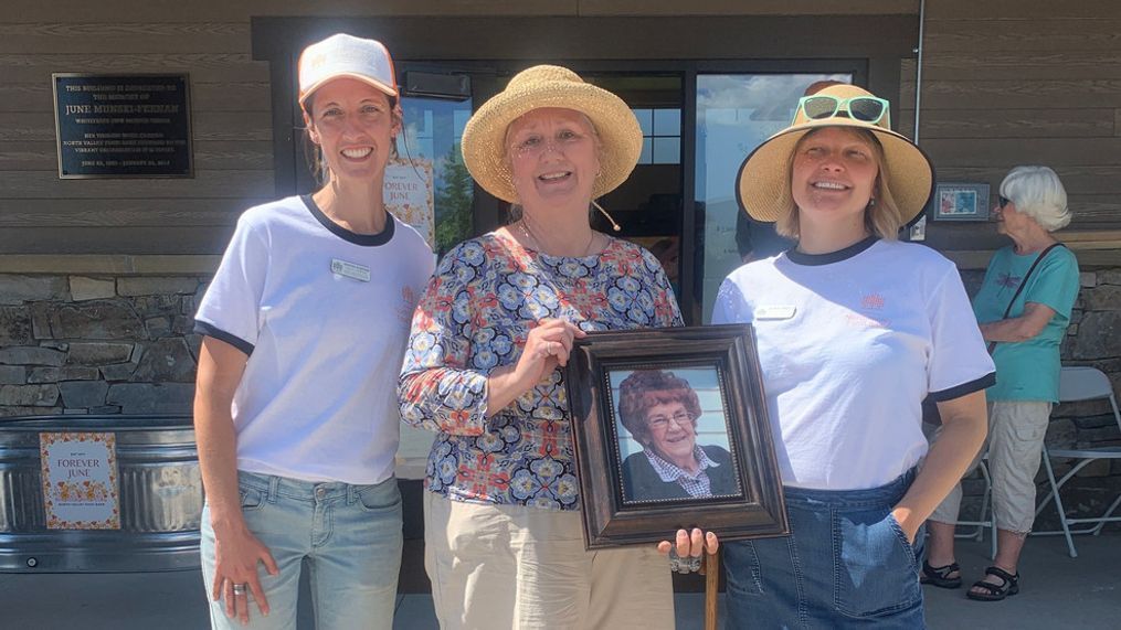 The North Valley Food Bank is celebrating its founder June during the Forever June celebration Friday. (Photo: North Valley Food Bank)