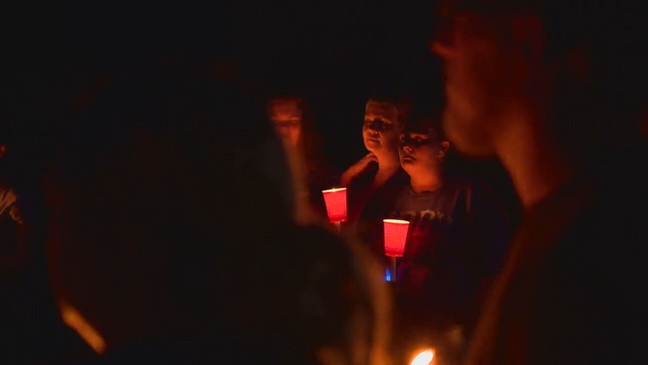 Candlelight vigil for 3 boys murdered held at elementary school oldest brother attended (WKRC)